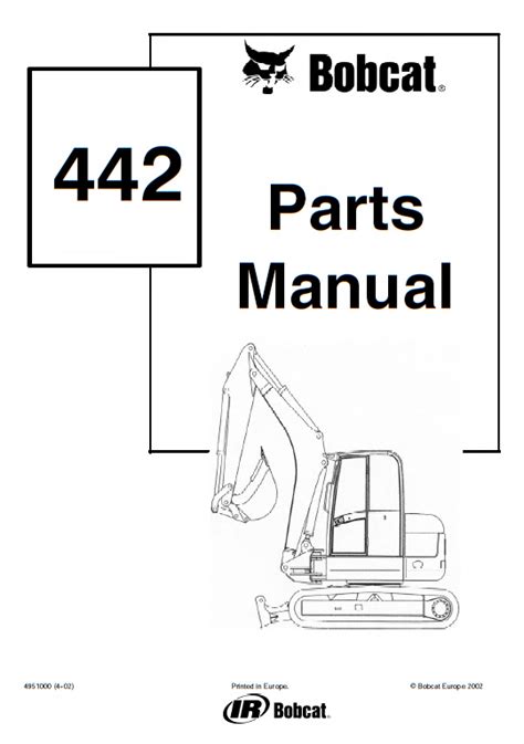 bobcat 442 parts diagram